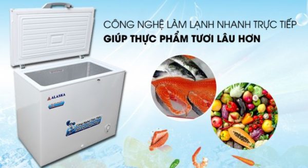 Tủ đông 1 ngăn đông Alaska BD-400C