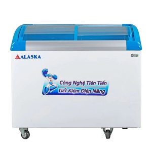 Tủ đông kính cong Alaska KC-203S