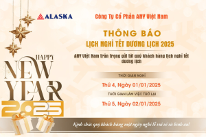 Alaska Việt Nam Thông Báo Lịch Nghỉ Tết Dương Lịch 2025